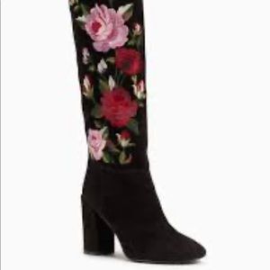 Kate Spade Knee High Floral Boots. Women’s size 6